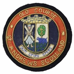 St. Andrews Old Course Members Coat Crest 