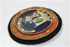 St. Andrews Old Course Members Coat Crest 