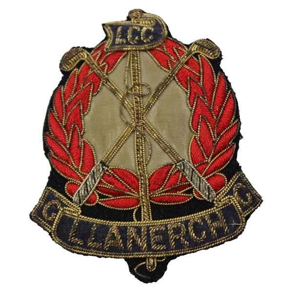 1958 PGA Championship Llanerch Country Club Members Coat Crest 