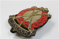 1958 PGA Championship Llanerch Country Club Members Coat Crest 
