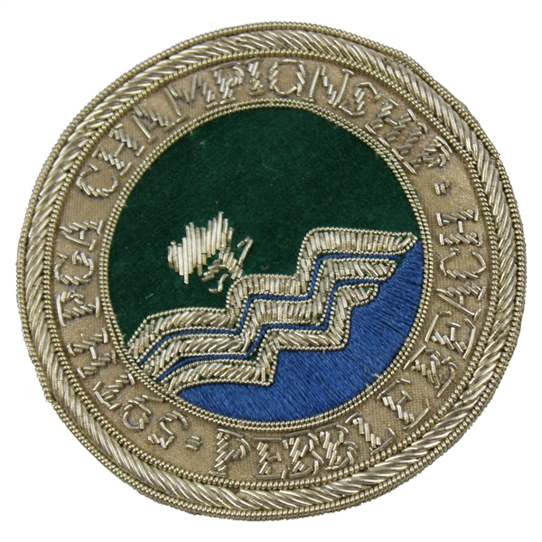 1977 PGA Championship Coat Crest Pebble Beach