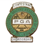 1968 PGA Championship at Pecan Valley Country Club Contestant Badge