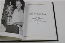 Arnold Palmer Signed 2004 'The Turning Point…54th US Amateur' Book JSA ALOA