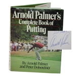 Arnold Palmer Signed 1986 1st Ed. Arnold Palmers Complete Book of Putting Book JSA ALOA