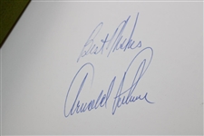 Arnold Palmer Signed 1986 1st Ed. 'Arnold Palmer's Complete Book of Putting' Book JSA ALOA