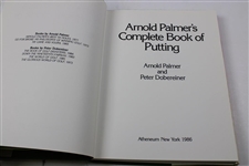 Arnold Palmer Signed 1986 1st Ed. 'Arnold Palmer's Complete Book of Putting' Book JSA ALOA