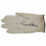 Arnold Palmer Signed Classic Latrobe Umbrella Logo LH Golf Glove JSA ALOA