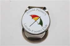 Arnold Palmer Latrobe Country Club Umbrella Logo Money Clip in Box
