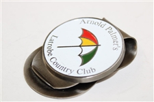 Arnold Palmer Latrobe Country Club Umbrella Logo Money Clip in Box