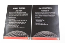 Coody, Casper, January, Barber, North & Geiberger Signed 3M Greats Cards JSA ALOA