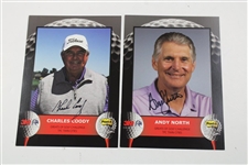 Coody, Casper, January, Barber, North & Geiberger Signed 3M Greats Cards JSA ALOA