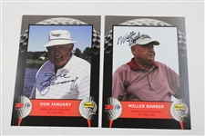 Coody, Casper, January, Barber, North & Geiberger Signed 3M Greats Cards JSA ALOA