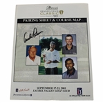 Arnold Palmer Signed Pennsylvania Classic Pairing Sheet JSA ALOA