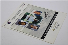 Arnold Palmer Signed Pennsylvania Classic Pairing Sheet JSA ALOA