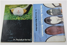 Billy Casper & Tony Jacklin Signed April 1970 Golf Monthly Magazine(April & July) JSA ALOA