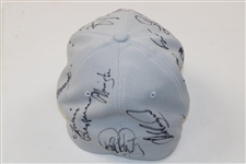 Multi Signed 2001 Ryder Cup at The Belfry Hat JSA ALOA