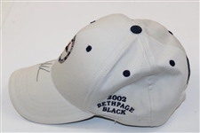 Phil Mickelson Signed 2002 US Open at Bethpage Black Hat JSA ALOA