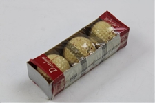 1 Sleeve Of Dunlop Maxfli Three Dot Golf Balls With Box
