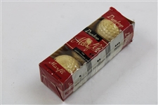 1 Sleeve Of Dunlop Maxfli Three Dot Golf Balls With Box