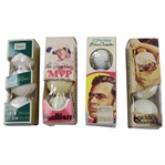 4 Sleeves Of Nicklaus Golden Bear, Trevino, Bruce Crampton & Palmer Golf Balls