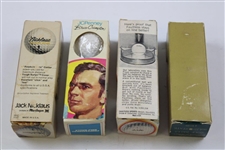 4 Sleeves Of Nicklaus Golden Bear, Trevino, Bruce Crampton & Palmer Golf Balls