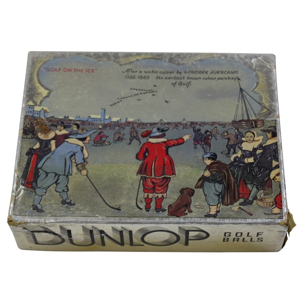Dunlop Golf On The Ice Dozen Golf Ball Box