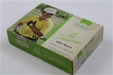 Lee Trevino Signed Dozen Faultless Golf Ball Box JSA ALOA