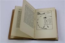 1932 'Moments With Golfing Masters' 1st Edition Book by Robert Browning