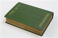 1902 'Taylor On Golf, Impressions, Comments, and Hints' Book by J.H. Taylor