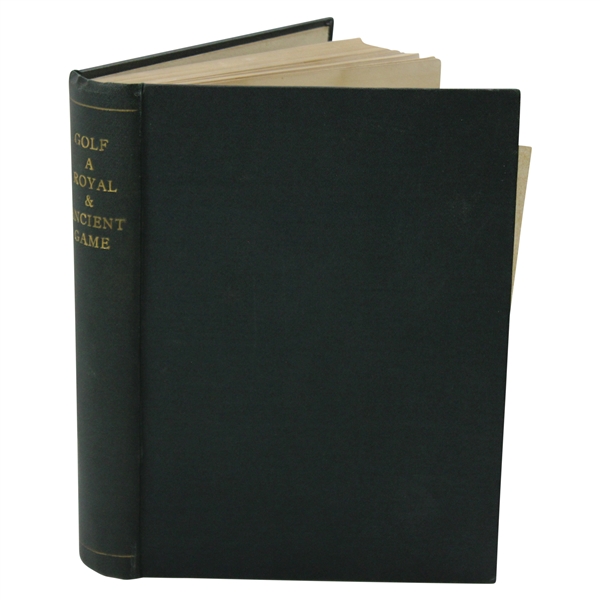 1893 Golf A Royal & Ancient Game Second Edition Book by Robert Clark