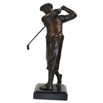 Bronze 1920’s-30’s Golfer Statue