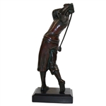 Bronze 1920’s-30’s Golfer Statue
