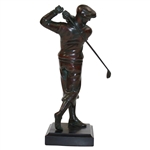 Bronze 1920’s-30’s Golfer Statue