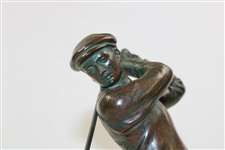 Bronze 1920’s-30’s Golfer Statue