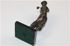 Bronze 1920’s-30’s Golfer Statue