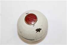 The Surety Savings & Loan Co. Golf Ball Bank with Info Card - Dover, Ohio