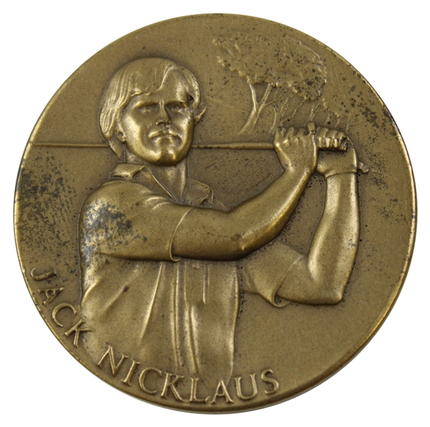 Jack Nicklaus Hall of Champions Post-Swing Golf Medal
