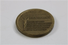 Jack Nicklaus 'Hall of Champions' Post-Swing Golf Medal