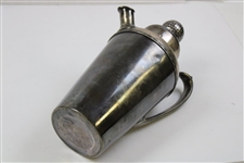 Large Silver Plated Mesh Golf Ball Pitcher with Stopper