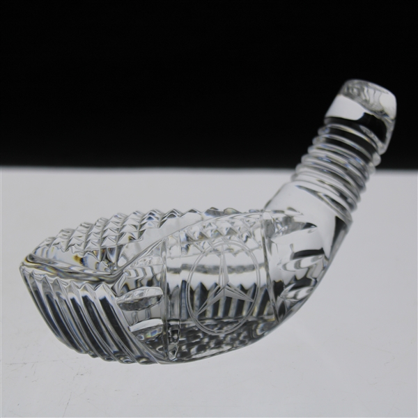 Waterford Mercedes Benz Logo Cut Glass Golf Clubhead