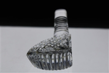 Waterford Mercedes Benz Logo Cut Glass Golf Clubhead