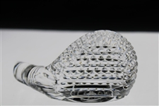 Waterford Mercedes Benz Logo Cut Glass Golf Clubhead