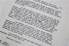 1967 'Bobby Jones on The Basic Swing' Book Anthony Ravielli Correspondence To Bobby Jones 