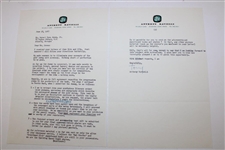 1967 'Bobby Jones on The Basic Swing' Book Anthony Ravielli Correspondence To Bobby Jones 