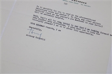 1967 'Bobby Jones on The Basic Swing' Book Anthony Ravielli Correspondence To Bobby Jones 