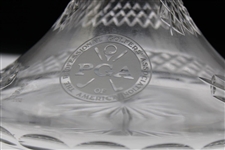 PGA of America Cut Glass Decanter w/Stopper