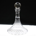 PGA of America Cut Glass Decanter w/Stopper