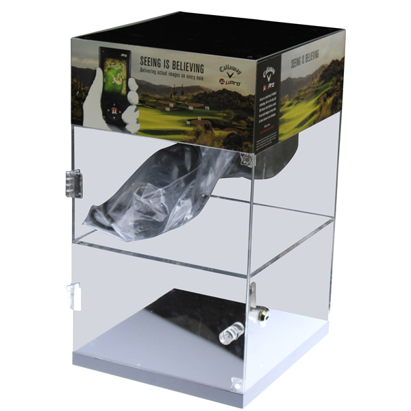 Callaway Seeing Is Believing Light Up Acrylic Display 