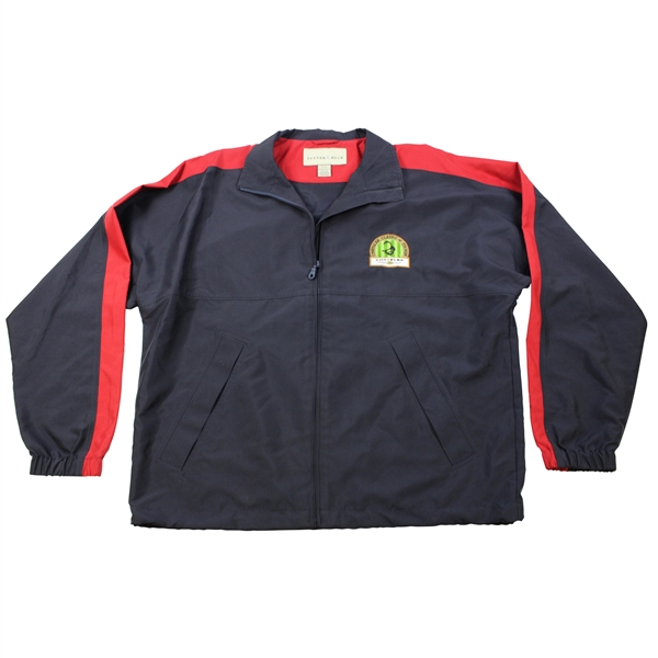 Chrysler Classic of Tucson Cutter & Buck Full Zip Navy with Red Golf Jacket - Medium