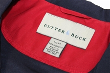Chrysler Classic of Tucson Cutter & Buck Full Zip Navy with Red Golf Jacket - Medium